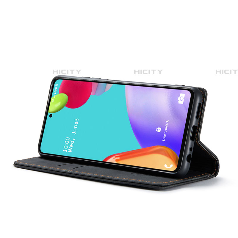 Handytasche Stand Schutzhülle Flip Leder Hülle C01S für Samsung Galaxy A52 4G