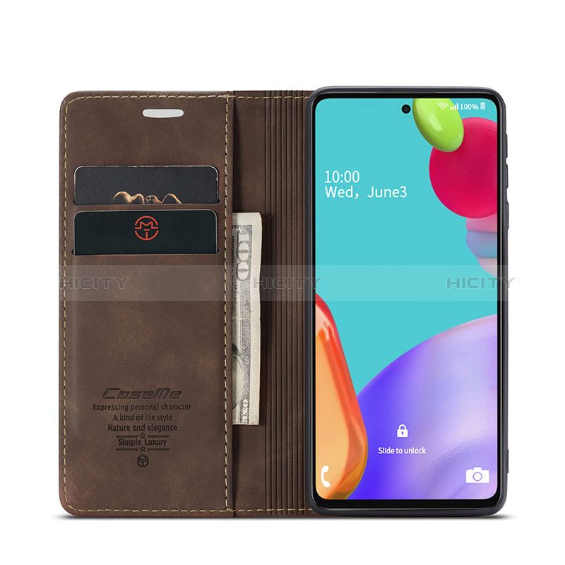 Handytasche Stand Schutzhülle Flip Leder Hülle C01S für Samsung Galaxy A52s 5G