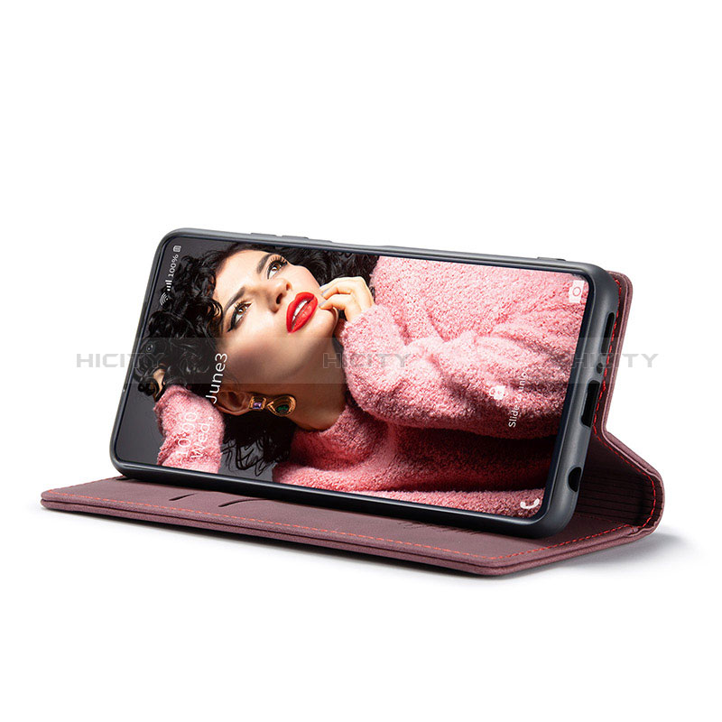 Handytasche Stand Schutzhülle Flip Leder Hülle C01S für Samsung Galaxy A71 4G A715