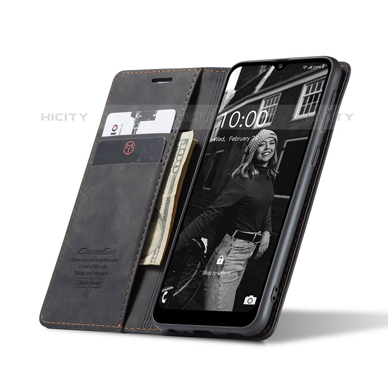 Handytasche Stand Schutzhülle Flip Leder Hülle C01S für Samsung Galaxy M02s