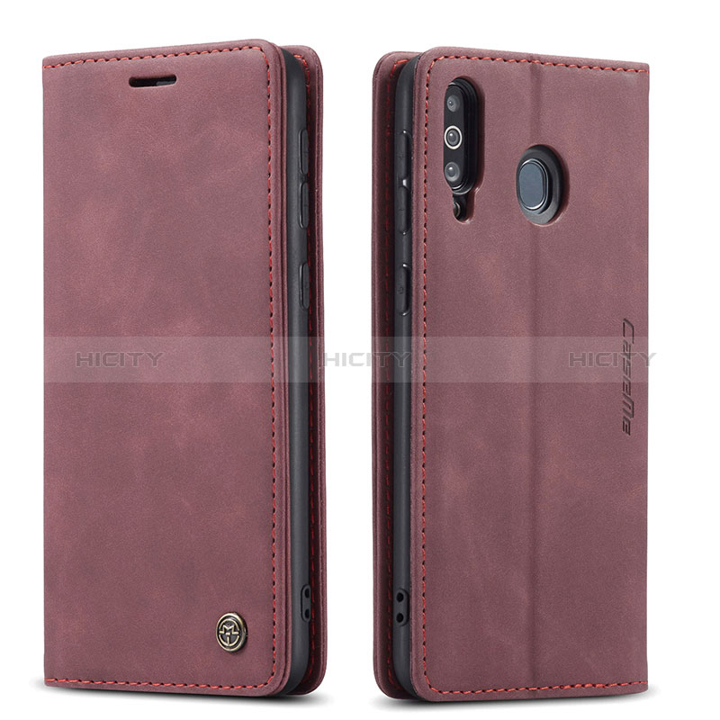 Handytasche Stand Schutzhülle Flip Leder Hülle C01S für Samsung Galaxy M30