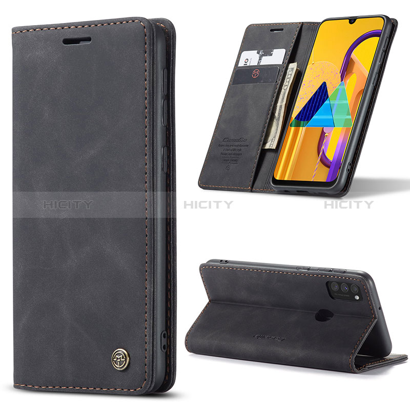 Handytasche Stand Schutzhülle Flip Leder Hülle C01S für Samsung Galaxy M30s