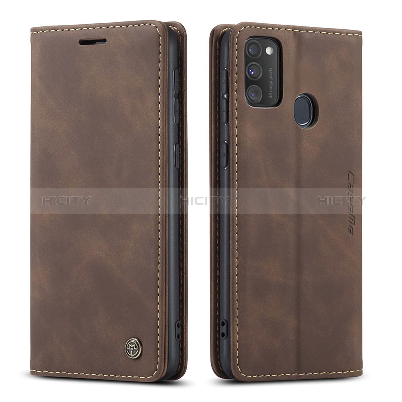 Handytasche Stand Schutzhülle Flip Leder Hülle C01S für Samsung Galaxy M30s