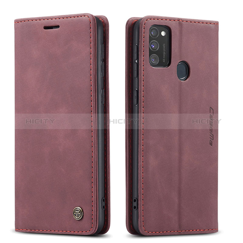 Handytasche Stand Schutzhülle Flip Leder Hülle C01S für Samsung Galaxy M30s