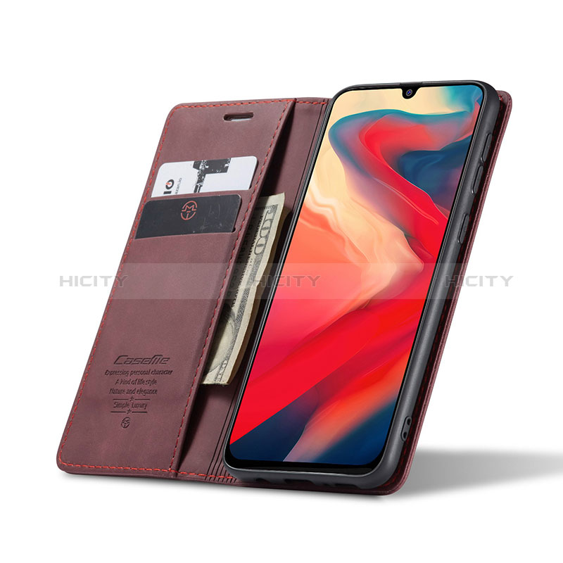 Handytasche Stand Schutzhülle Flip Leder Hülle C01S für Samsung Galaxy M31 groß