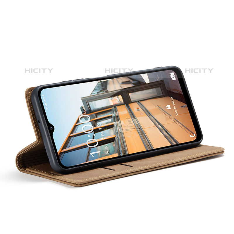 Handytasche Stand Schutzhülle Flip Leder Hülle C01S für Samsung Galaxy M33 5G groß