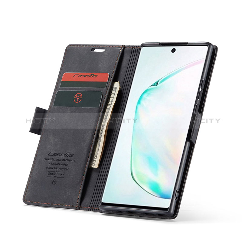 Handytasche Stand Schutzhülle Flip Leder Hülle C01S für Samsung Galaxy Note 10 Lite