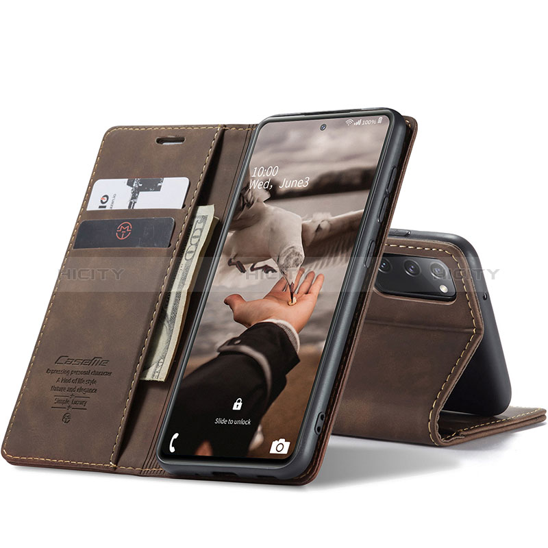 Handytasche Stand Schutzhülle Flip Leder Hülle C01S für Samsung Galaxy S20 FE 5G