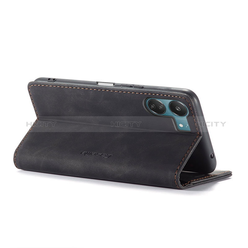 Handytasche Stand Schutzhülle Flip Leder Hülle C01S für Xiaomi Poco C65 groß