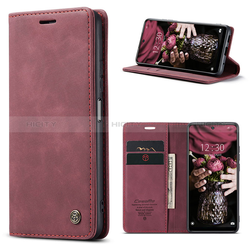 Handytasche Stand Schutzhülle Flip Leder Hülle C01S für Xiaomi Redmi Note 11 4G (2022) groß