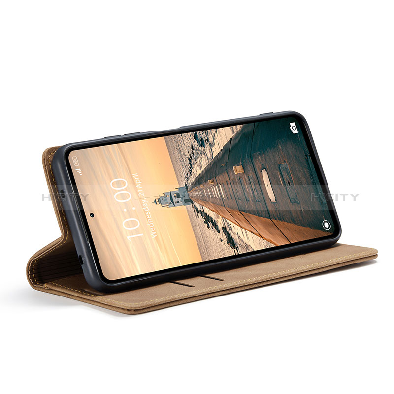 Handytasche Stand Schutzhülle Flip Leder Hülle C01S für Xiaomi Redmi Note 12 4G groß