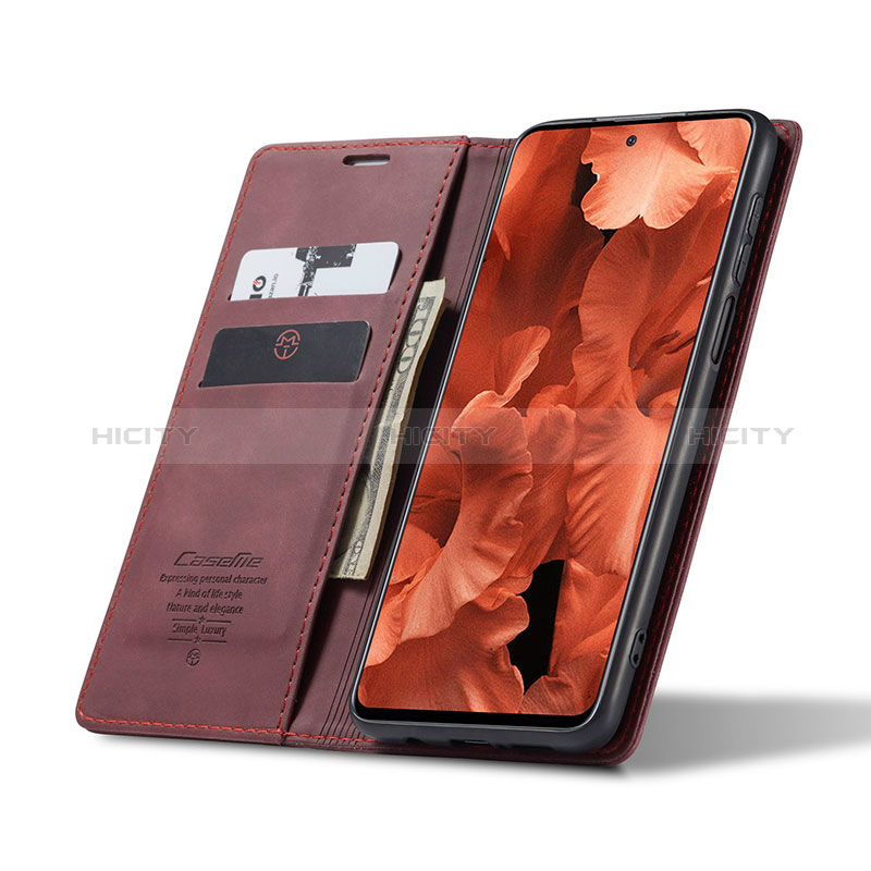 Handytasche Stand Schutzhülle Flip Leder Hülle C01S für Xiaomi Redmi Note 9 Pro Max