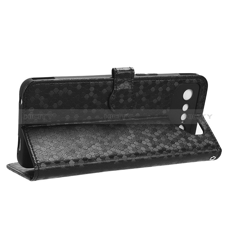 Handytasche Stand Schutzhülle Flip Leder Hülle C01X für Asus ROG Phone 7 groß