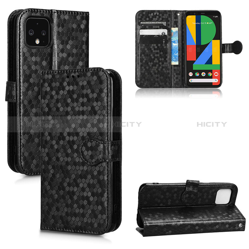 Handytasche Stand Schutzhülle Flip Leder Hülle C01X für Google Pixel 4