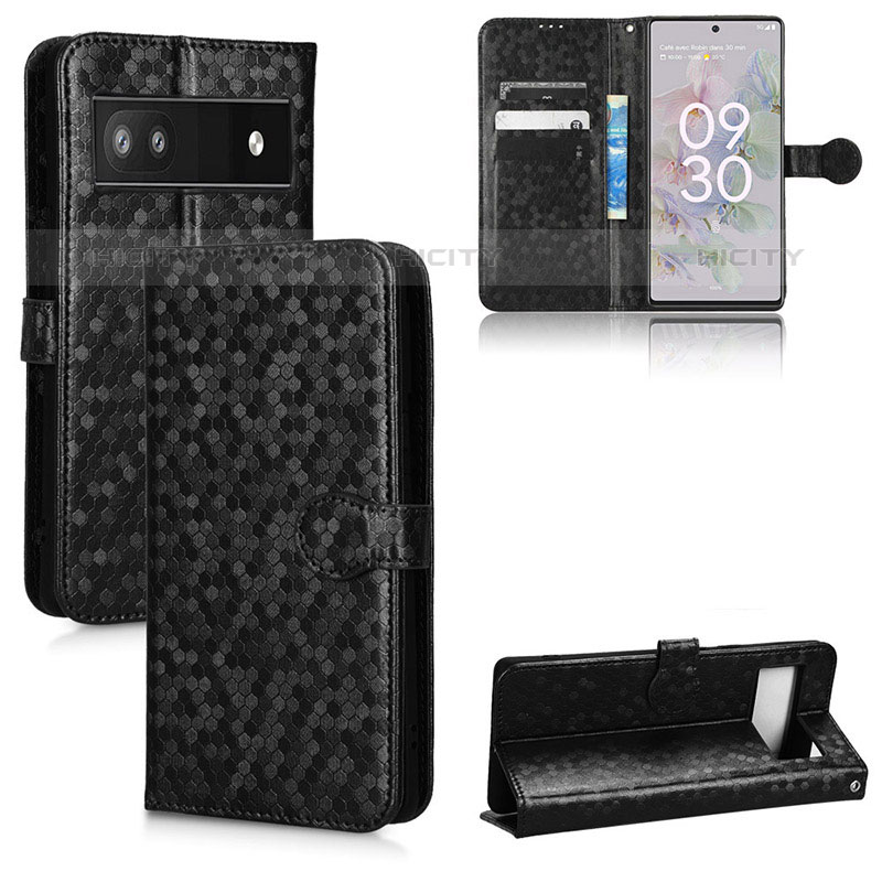 Handytasche Stand Schutzhülle Flip Leder Hülle C01X für Google Pixel 6a 5G