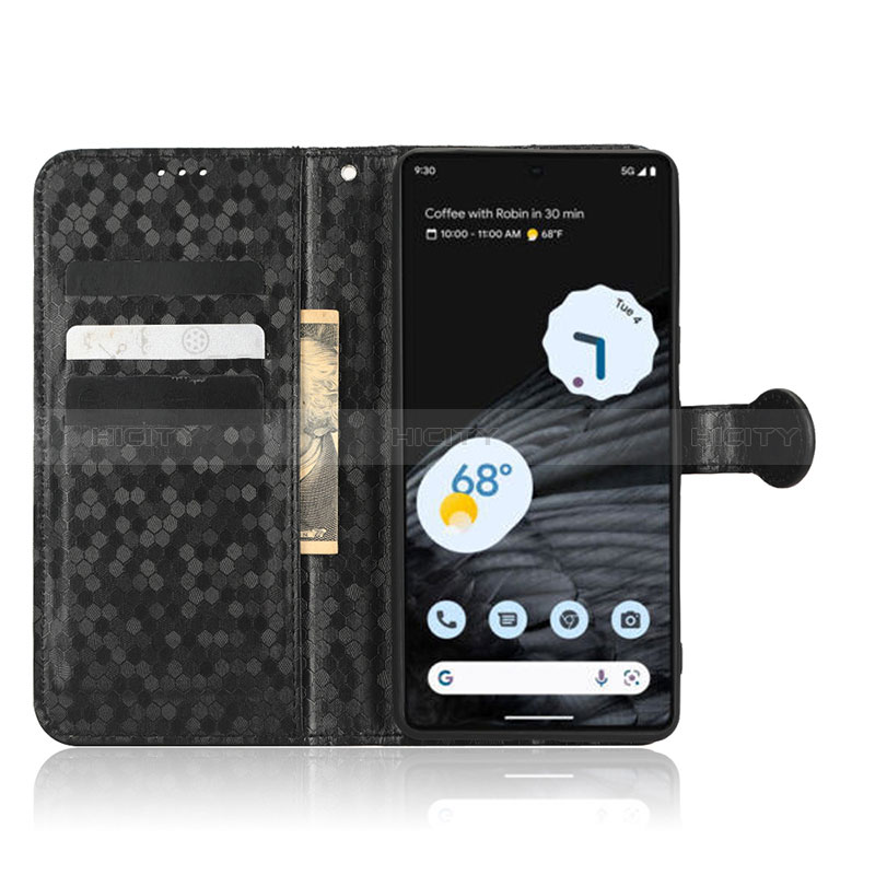 Handytasche Stand Schutzhülle Flip Leder Hülle C01X für Google Pixel 7 Pro 5G groß