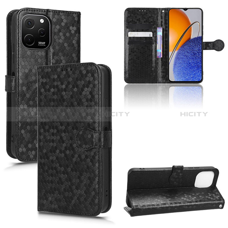 Handytasche Stand Schutzhülle Flip Leder Hülle C01X für Huawei Enjoy 50z groß