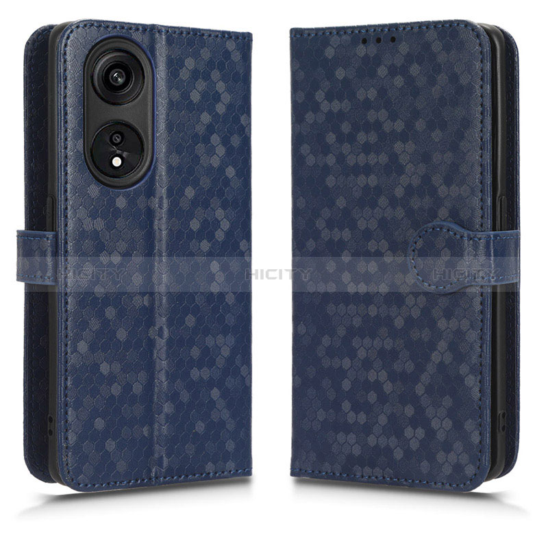 Handytasche Stand Schutzhülle Flip Leder Hülle C01X für Huawei Honor X5 Plus Blau