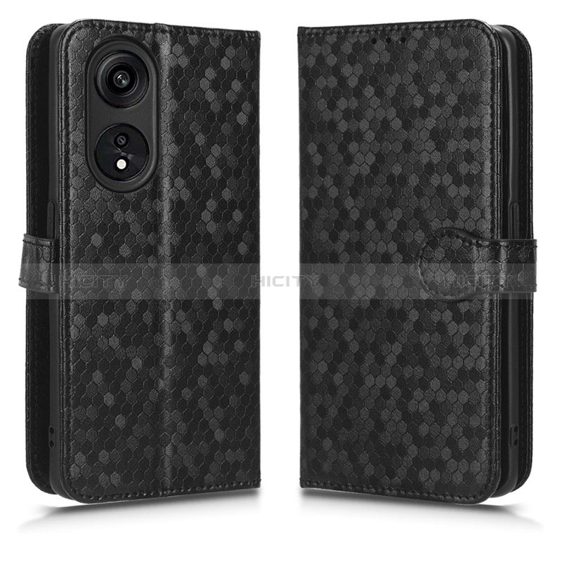 Handytasche Stand Schutzhülle Flip Leder Hülle C01X für Huawei Honor X5 Plus Schwarz