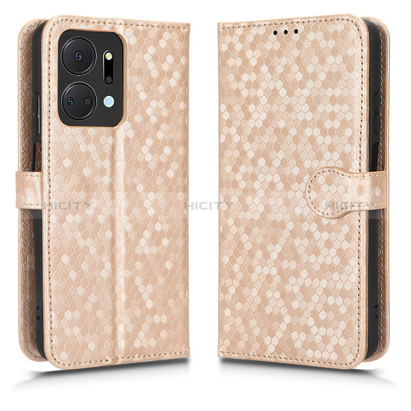 Handytasche Stand Schutzhülle Flip Leder Hülle C01X für Huawei Honor X7a Gold Plus