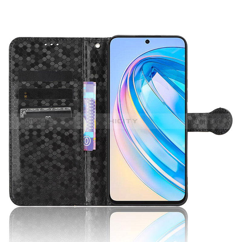 Handytasche Stand Schutzhülle Flip Leder Hülle C01X für Huawei Honor X8a 4G groß