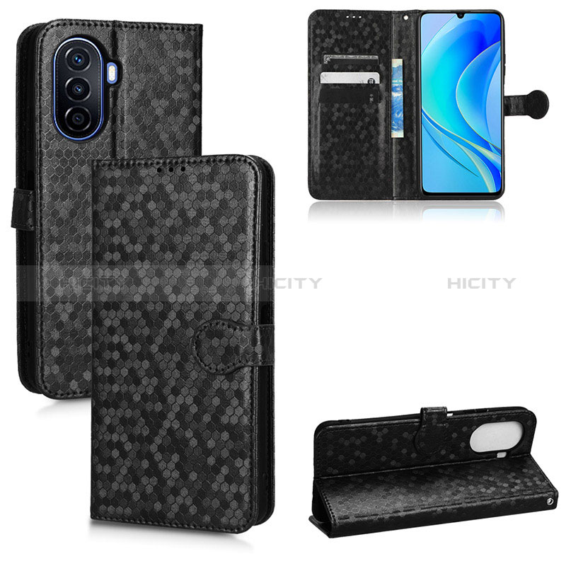 Handytasche Stand Schutzhülle Flip Leder Hülle C01X für Huawei Nova Y70 Plus groß