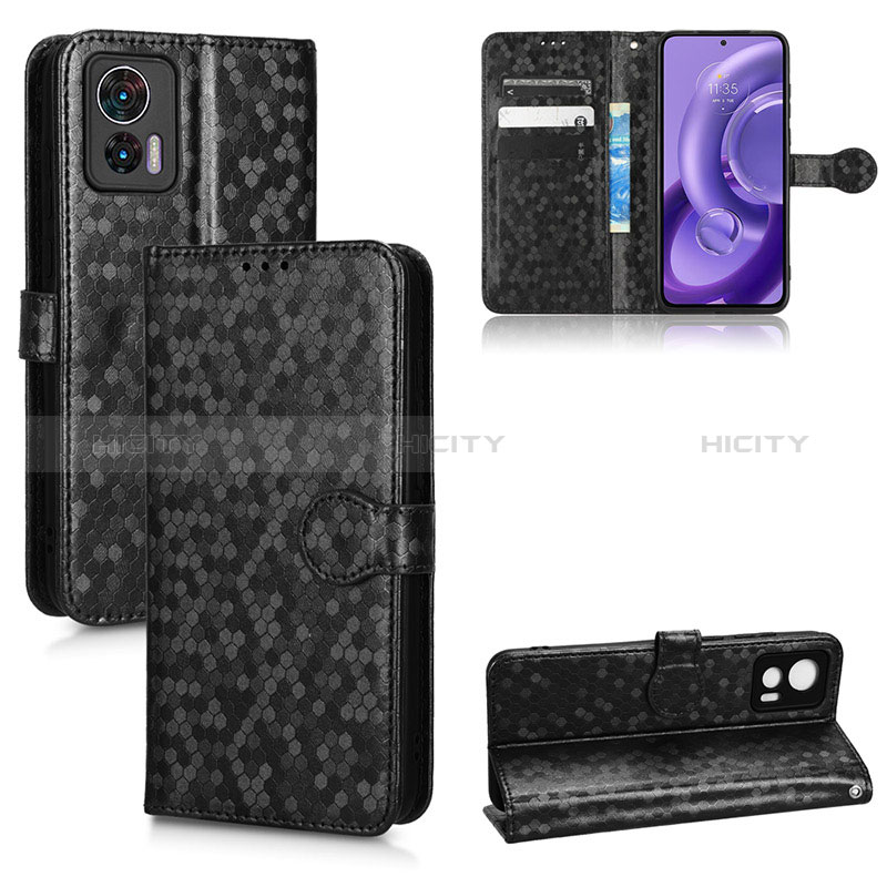 Handytasche Stand Schutzhülle Flip Leder Hülle C01X für Motorola Moto Edge 30 Lite 5G groß