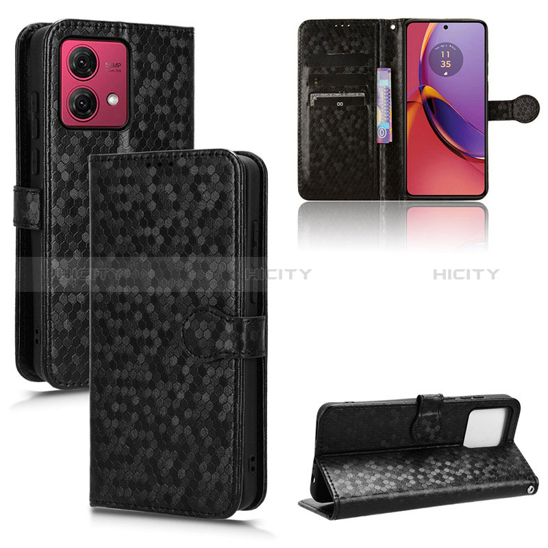 Handytasche Stand Schutzhülle Flip Leder Hülle C01X für Motorola Moto G84 5G groß