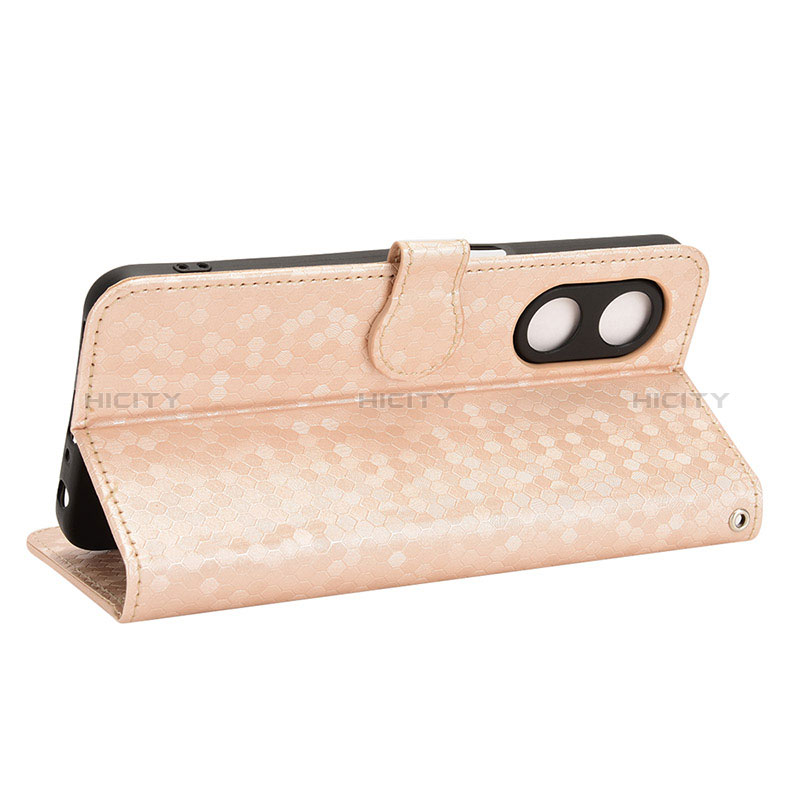 Handytasche Stand Schutzhülle Flip Leder Hülle C01X für Oppo A1 5G