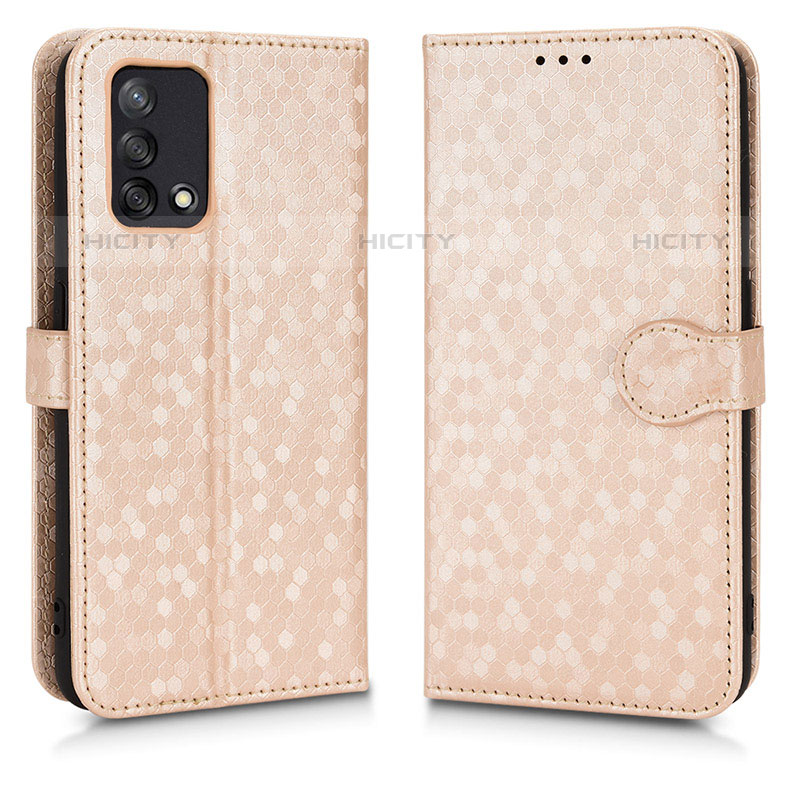 Handytasche Stand Schutzhülle Flip Leder Hülle C01X für Oppo A74 4G Gold Plus