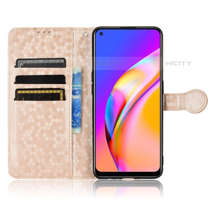 Handytasche Stand Schutzhülle Flip Leder Hülle C01X für Oppo A94 5G