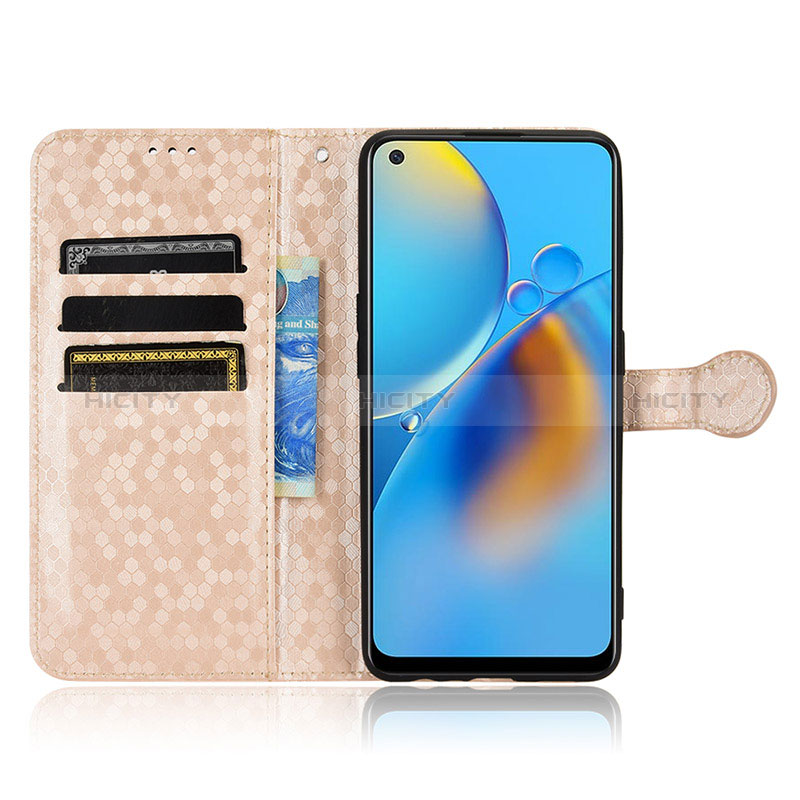 Handytasche Stand Schutzhülle Flip Leder Hülle C01X für Oppo A95 4G