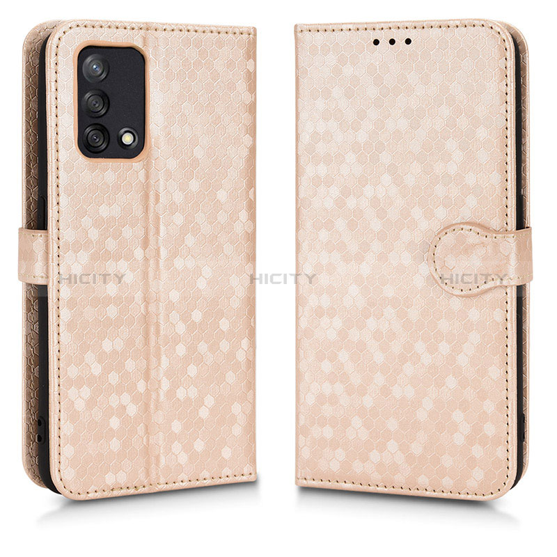 Handytasche Stand Schutzhülle Flip Leder Hülle C01X für Oppo F19 Gold Plus