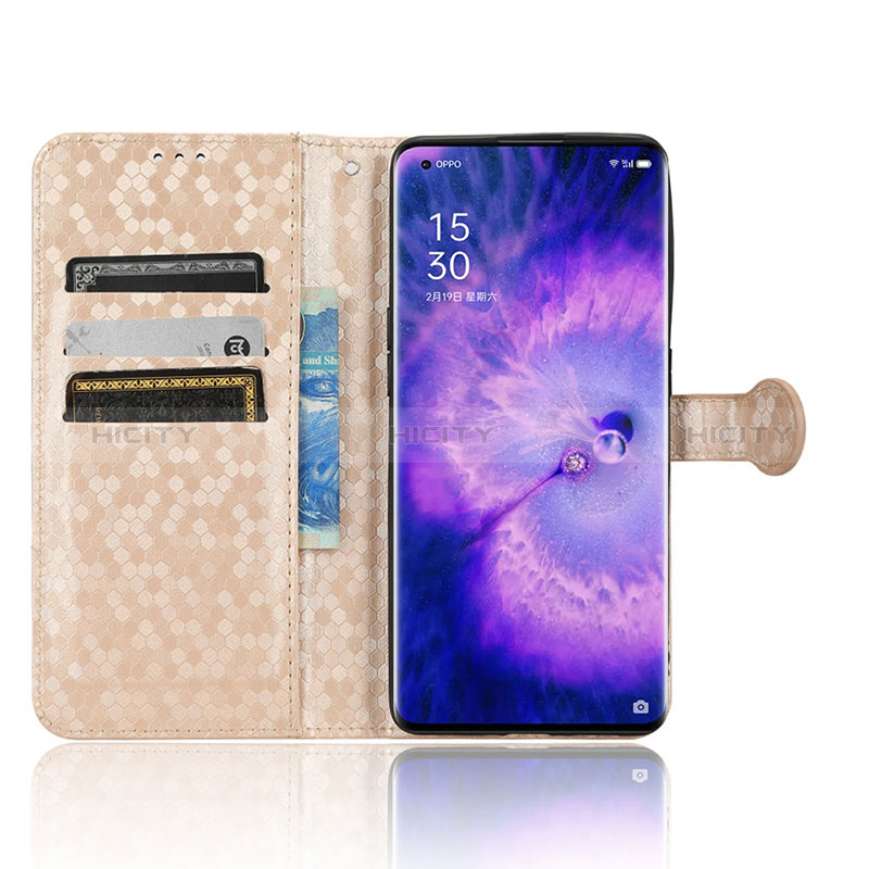 Handytasche Stand Schutzhülle Flip Leder Hülle C01X für Oppo Find X5 5G