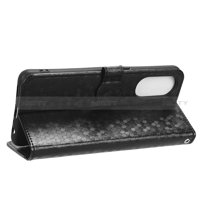 Handytasche Stand Schutzhülle Flip Leder Hülle C01X für Oppo Reno8 T 4G