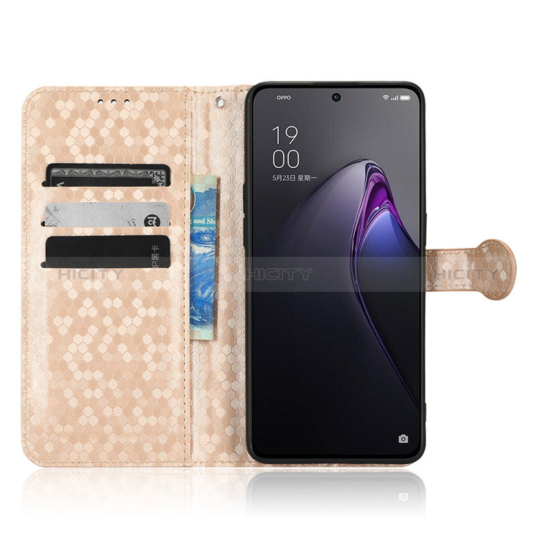 Handytasche Stand Schutzhülle Flip Leder Hülle C01X für Oppo Reno9 Pro+ Plus 5G groß