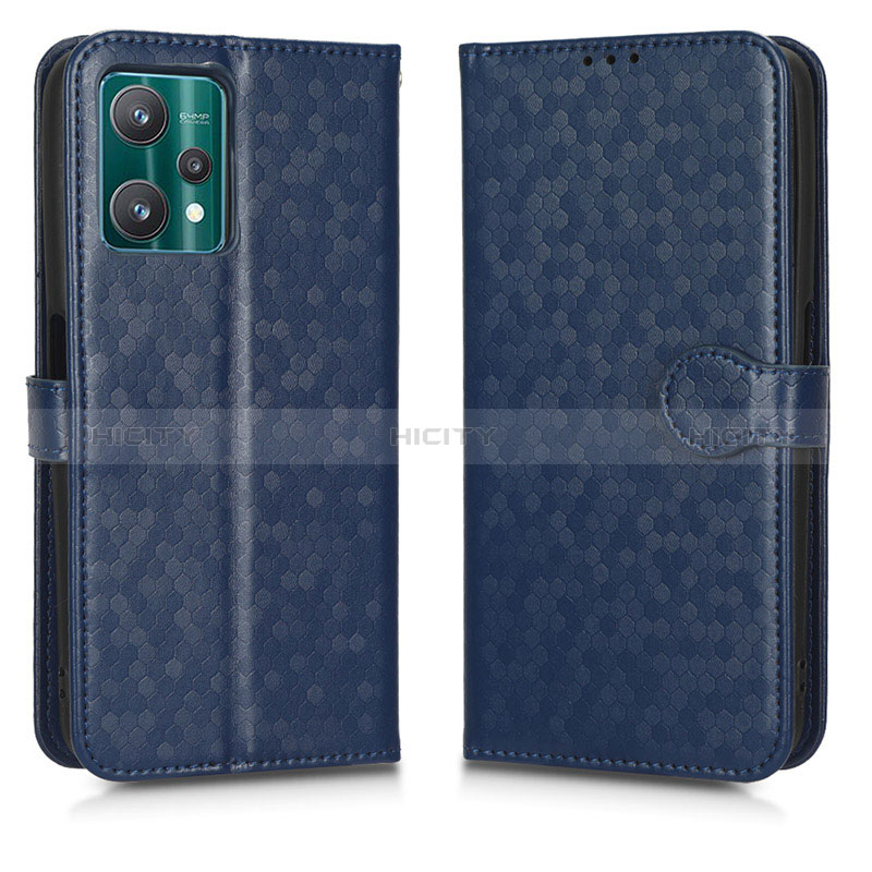 Handytasche Stand Schutzhülle Flip Leder Hülle C01X für Realme 9 Pro 5G Blau Plus