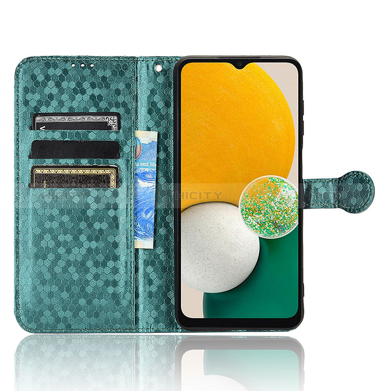 Handytasche Stand Schutzhülle Flip Leder Hülle C01X für Samsung Galaxy A04s groß