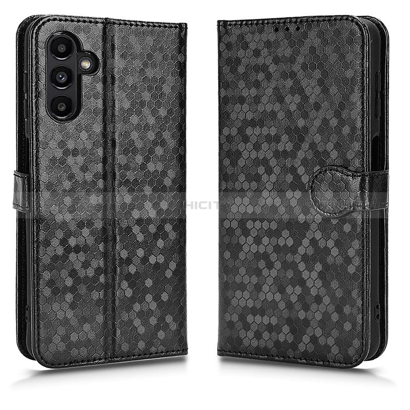 Handytasche Stand Schutzhülle Flip Leder Hülle C01X für Samsung Galaxy A04s groß