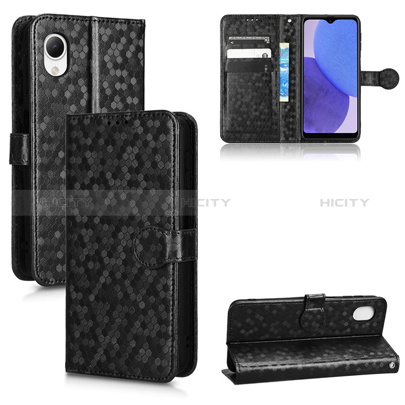 Handytasche Stand Schutzhülle Flip Leder Hülle C01X für Samsung Galaxy A23e 5G groß