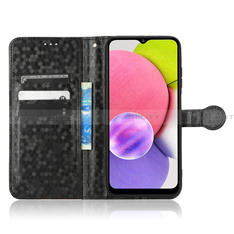 Handytasche Stand Schutzhülle Flip Leder Hülle C01X für Samsung Galaxy F02S SM-E025F groß