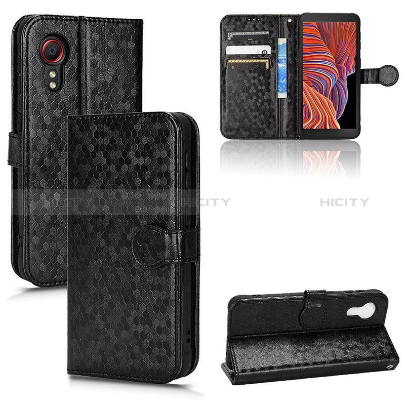 Handytasche Stand Schutzhülle Flip Leder Hülle C01X für Samsung Galaxy XCover 5 SM-G525F