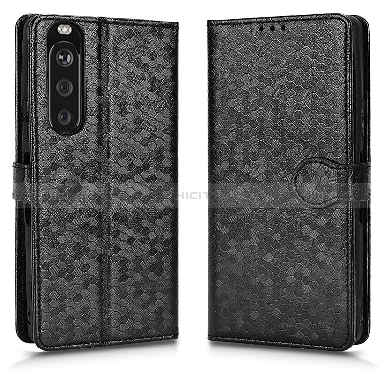 Handytasche Stand Schutzhülle Flip Leder Hülle C01X für Sony Xperia 1 III