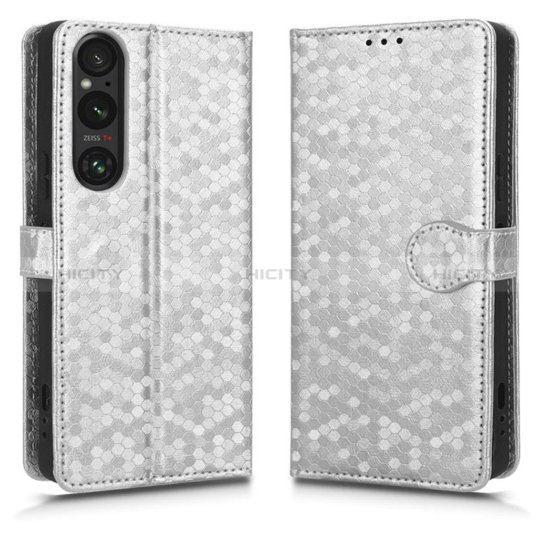 Handytasche Stand Schutzhülle Flip Leder Hülle C01X für Sony Xperia 1 V