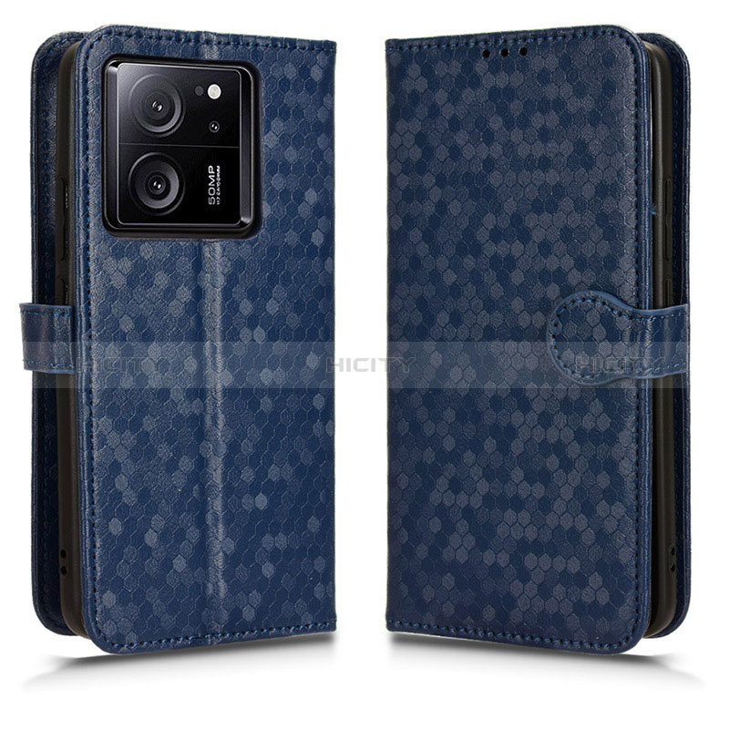 Handytasche Stand Schutzhülle Flip Leder Hülle C01X für Xiaomi Mi 13T 5G Blau