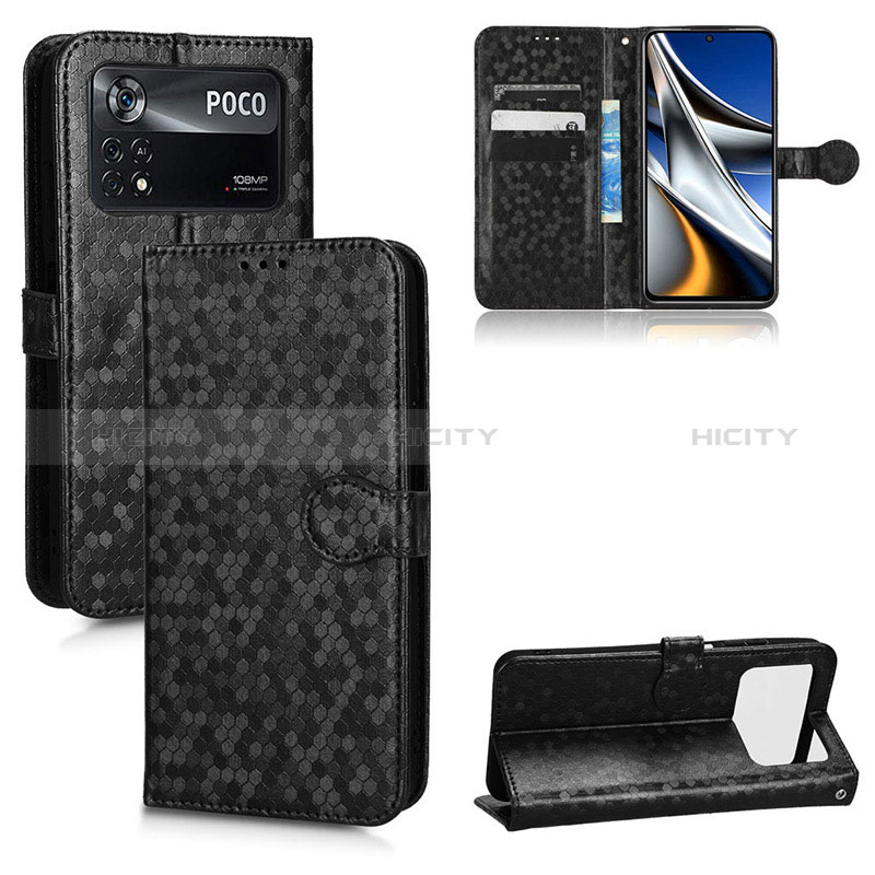 Handytasche Stand Schutzhülle Flip Leder Hülle C01X für Xiaomi Poco X4 Pro 5G groß