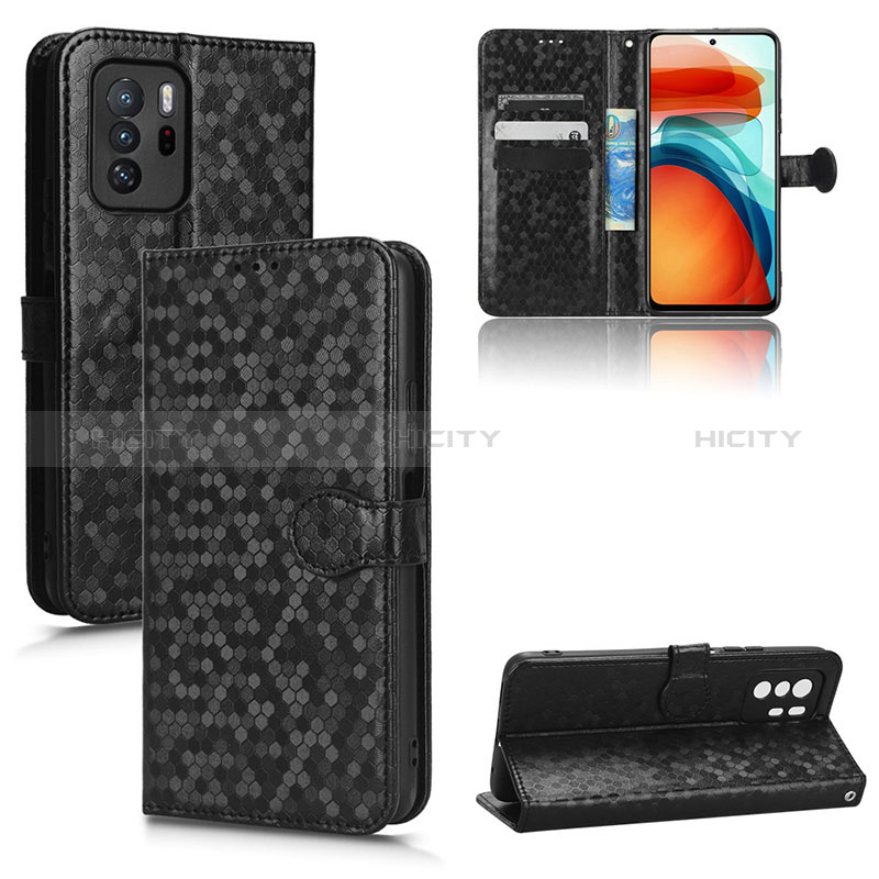 Handytasche Stand Schutzhülle Flip Leder Hülle C01X für Xiaomi Redmi Note 10 Pro 5G groß