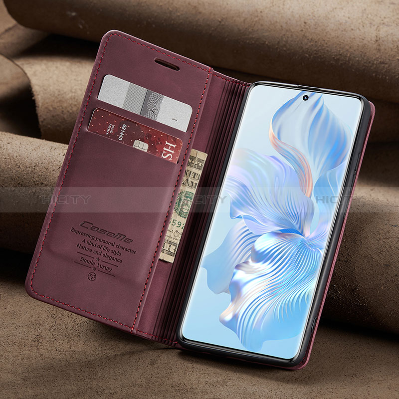 Handytasche Stand Schutzhülle Flip Leder Hülle C02S für Huawei Honor 80 5G