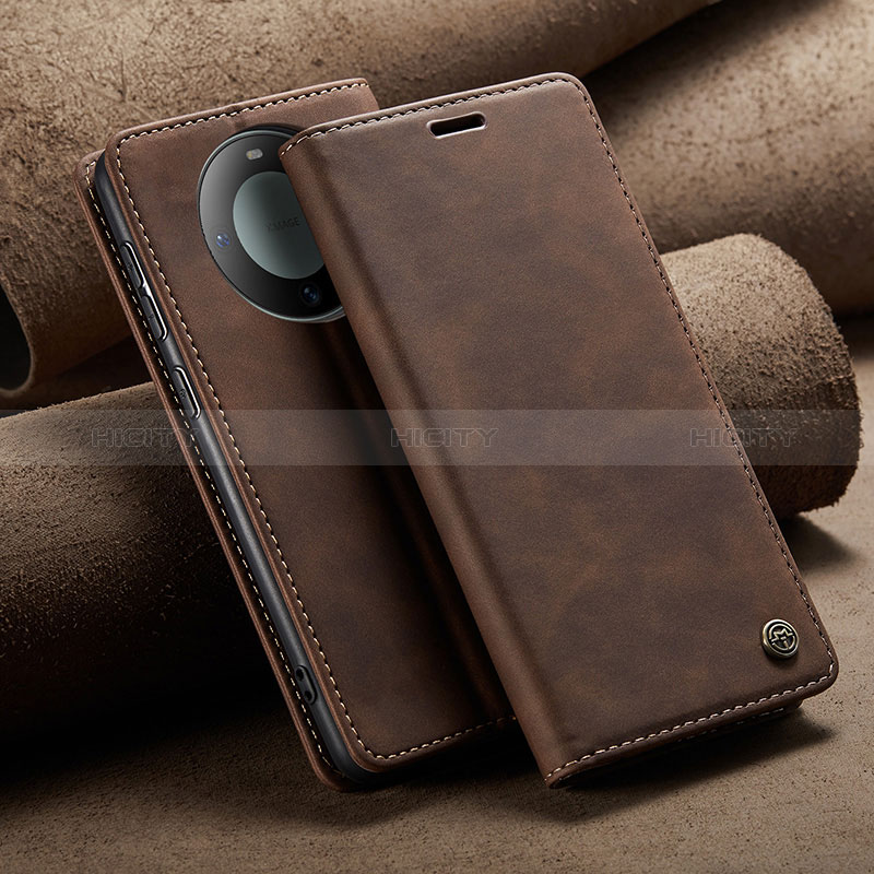 Handytasche Stand Schutzhülle Flip Leder Hülle C02S für Huawei Mate 60 groß