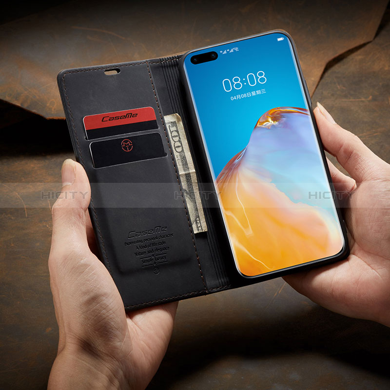 Handytasche Stand Schutzhülle Flip Leder Hülle C02S für Huawei P40 Pro